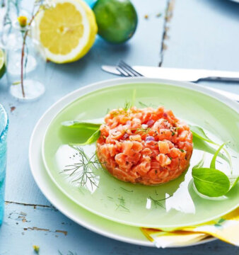 recette tartare de saumon